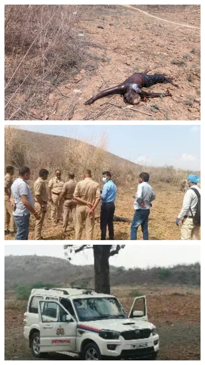 ओबरा में रहस्यमयी मौत से हड़कंप, झाड़ियों में कई दिन पुरानी लाश बरामद